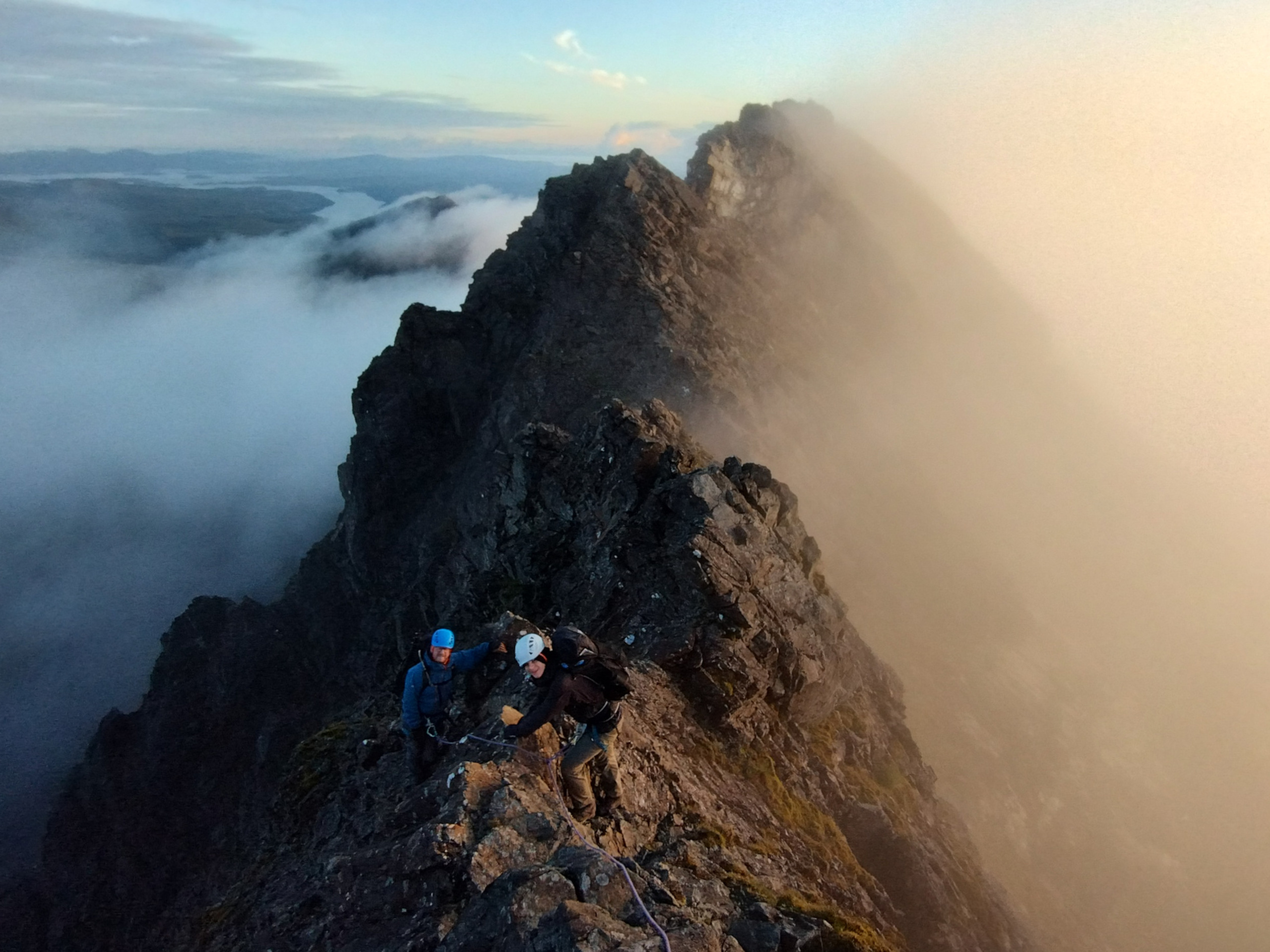 Scramblers on the Skye Cuillin Munros